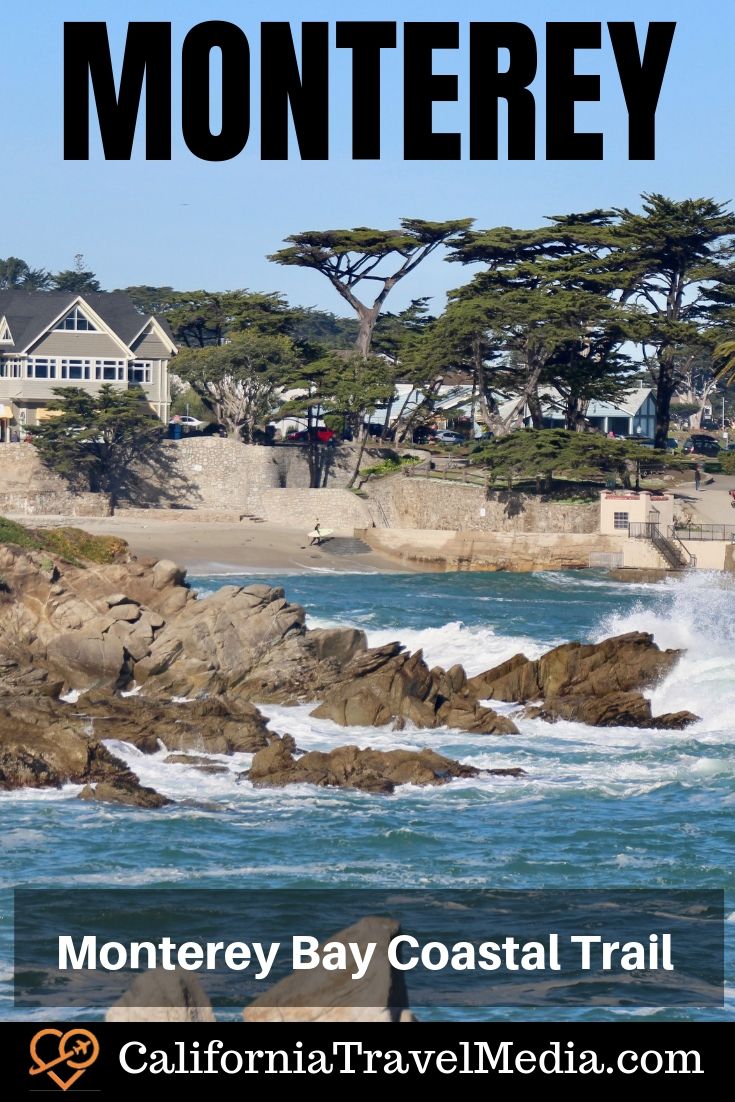 Monterey Bay Coastal Trail â€“ Monterey and Pacific Grove, California, walking or biking between Lover's Point and Fisherman's Wharf. What do see. Where to sleep, eat and shop. #travel #trip #vacation #california #monterey #pacific-grove #monterey-bay #cannery-row #aquarium #food