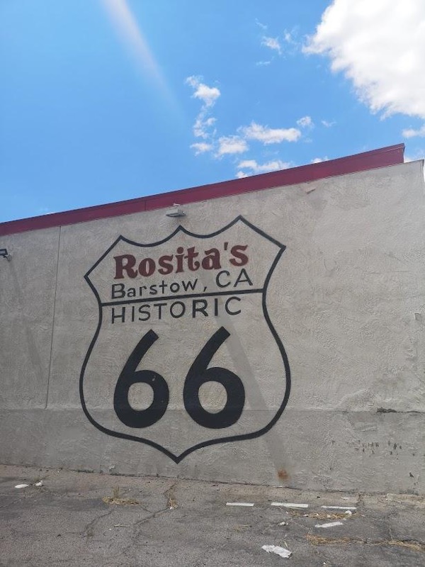 Route 66 sign Rosita's